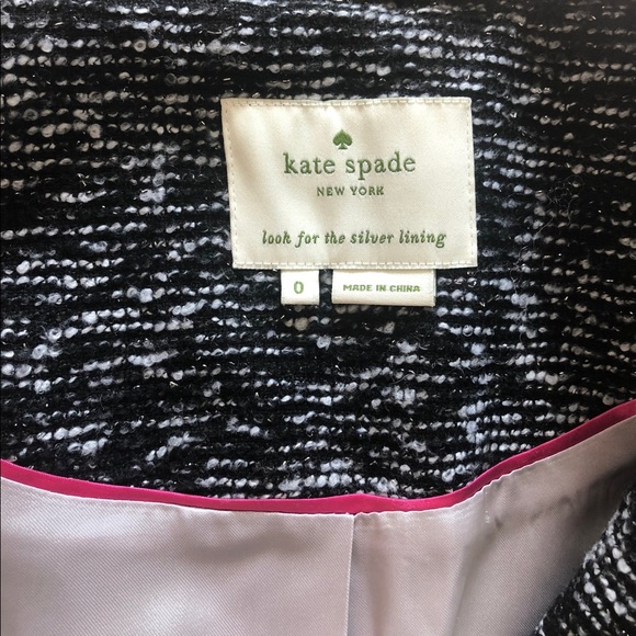 Kate Spade Tweed Fitted Jacket - Picture 6 of 7